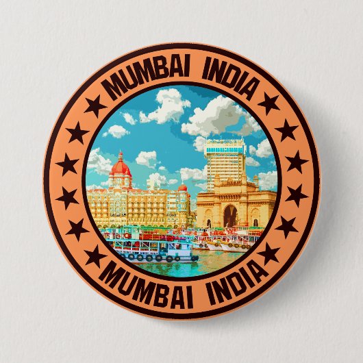 Mumbai Button (Vorderseite)
