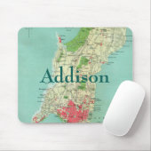Mumbai Early Map Mousepad (Mit Mouse)