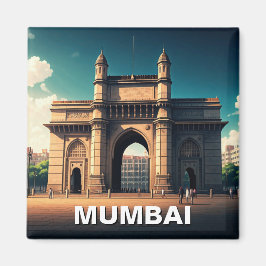 Mumbai Gateway India Travel Souvenir Magnet