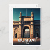 Mumbai Gateway India Travel Souvenir Postkarte (Vorne/Hinten)