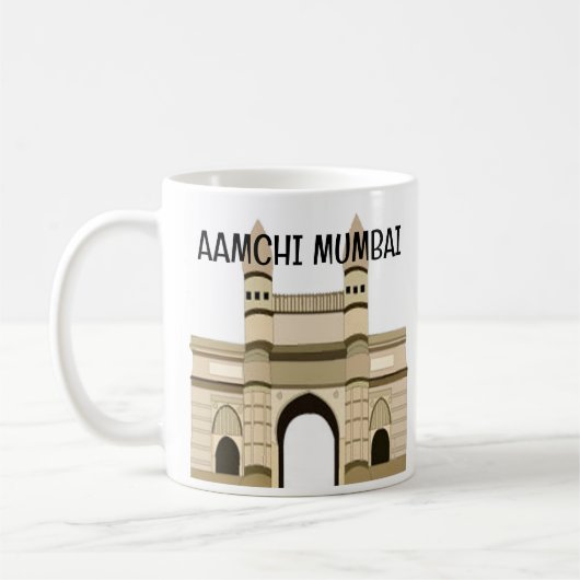 Mumbai Gateway of India Travel Kaffeetasse (Links)