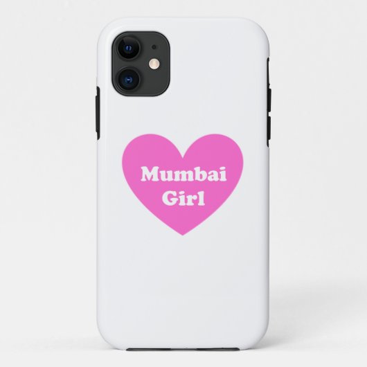 Mumbai Girl Case-Mate iPhone Hülle (Rückseite)