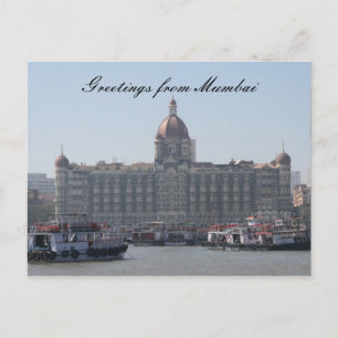 Mumbai-Grüße Postkarte