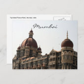 Mumbai-Hotel Postkarte (Vorne/Hinten)