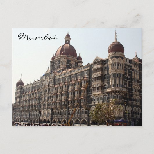 Mumbai-Hotel Postkarte (Vorderseite)