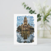 Mumbai India City View Sehenswürdigkeit Postkarte (Stehend Vorderseite)