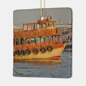 Mumbai India Custom Square Weihnachtsdekoration Keramikornament (Links)