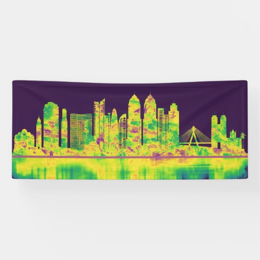 Mumbai India Skyline Banner (Horizontal)