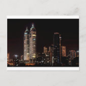 Mumbai India Skyline Postkarte (Vorderseite)