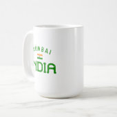 Mumbai-Indien in Bedrängnis Kaffeetasse (Vorderseite Links)