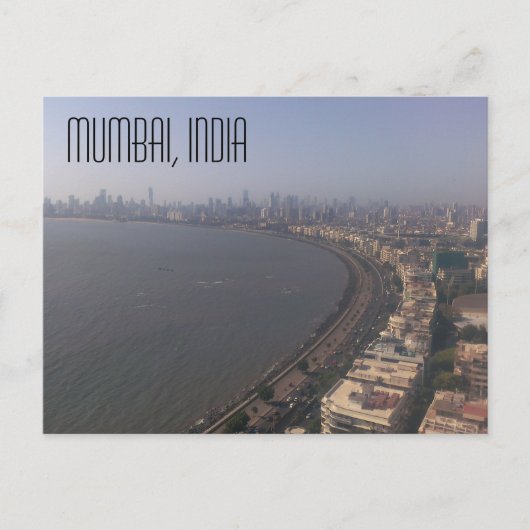 Mumbai, Indien Postkarte (Vorderseite)