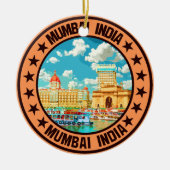 Mumbai Keramik Ornament (Vorne)