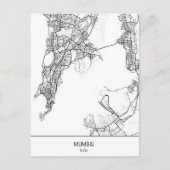 Mumbai-Minimalisten in Indien Postkarte (Vorderseite)