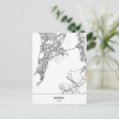 Mumbai-Minimalisten in Indien Postkarte (Stehend Vorderseite)