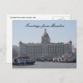 Mumbai Postkarte (Vorne/Hinten)