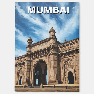 Mumbai-Reiseandenken Magnet