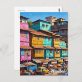 Mumbai Souvenir Postkarte (Vorne/Hinten)