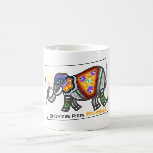 Mumbai-Tasse Kaffeetasse (Mittel)