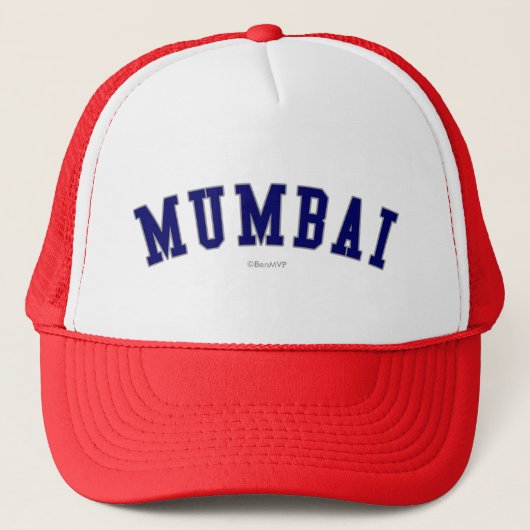 Mumbai Truckerkappe (Vorderseite)