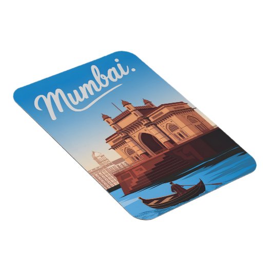 Mumbai Vintag Magnet (Rechte Seite)