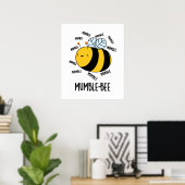 Mumble Bee Funny Insect Pub Poster (Heimbüro)
