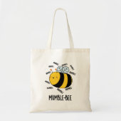 Mumble Bee Funny Insect Pub Tragetasche (Vorne)