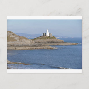 Mumbles Leuchtturm, Mumbles Postkarte