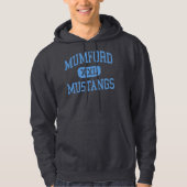 Mumford - Mustangs - hoch - Detroit Michigan Hoodie (Vorderseite)