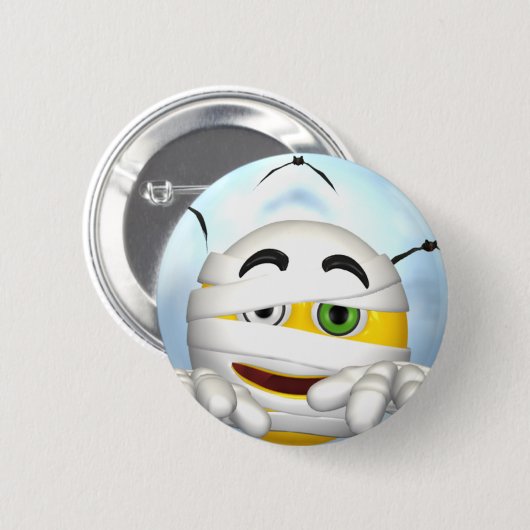 Mumie Button (Vorne & Hinten)