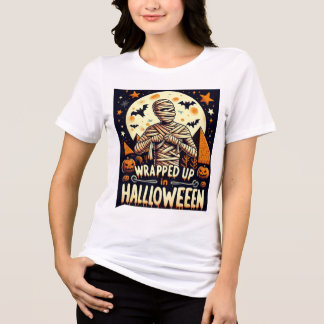 Mumie zu Halloween im Shirt