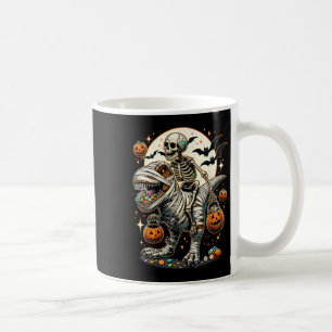 Mumien-Dinosaurier T-Rex Skelett Reiten Kinder Jun Kaffeetasse