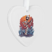 Mumien Rockstar Ornament (Vorderseite)