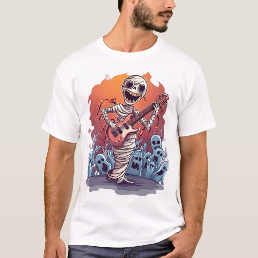 Mumien Rockstar T-Shirt (Vorderseite)