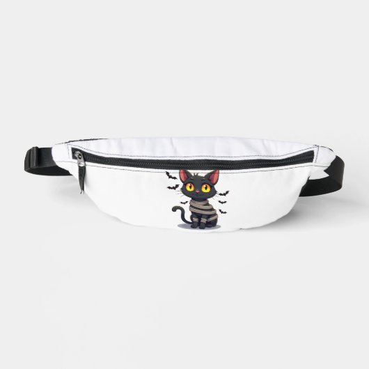 Mumienkatze Kätzchen Halloween Bauchtasche (Vorderseite)