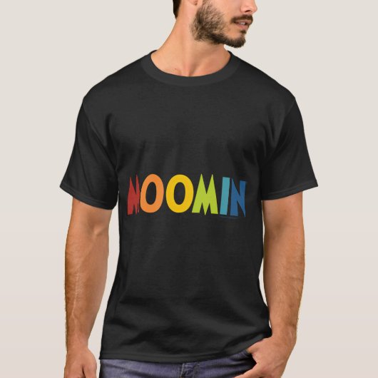 Mumin Zelten mit Papa Light Outline T-Shirt (Vorderseite)