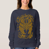 Mumm Support Main Yellow Grunge Needle Illustratio Sweatshirt (Vorderseite)