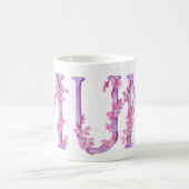 Mumme Text Orchid Art Malerei Tasse (Mittel)