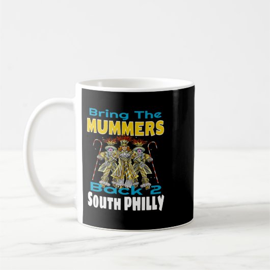 Mummers Day New Years Day Shirt Funny Geschenk 2 Kaffeetasse (Links)