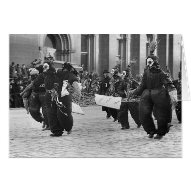 Mummers Parade, Philadelphia, 1909 (Vorderseite (Horizontal))