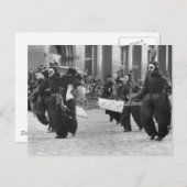 Mummers Parade, Philadelphia, 1909 Postkarte (Vorne/Hinten)