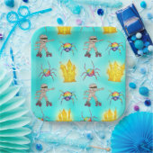 Mummies auf Roller-Skaten von Natasha Us Pappteller (Party)