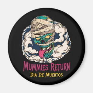 Mummies Dia De Muertos - Tag der Toten Magnet