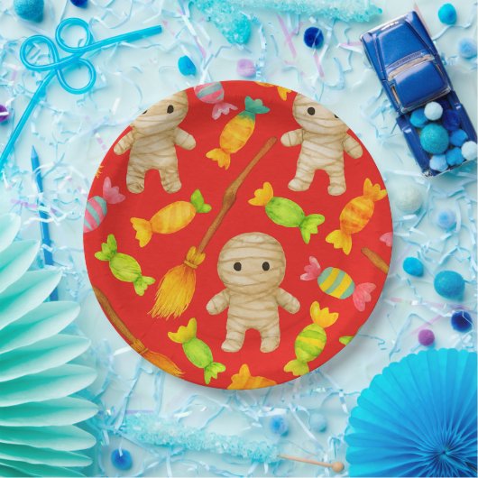 Mummies und Candy von Natasha Us Pappteller (Party)