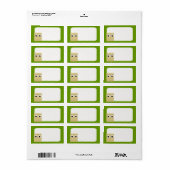 Mummy Adressaufkleber (Vorne)