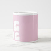 Mummy Big Tasse Pink C52 Funny Novelty Mama Mommy (Vorderseite)