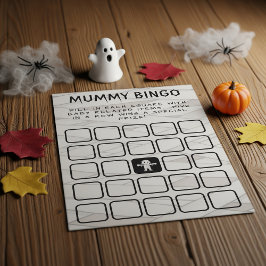 Mummy Bingo Halloween Baby Showspiel