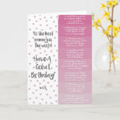 Mummy Birthday Coupons Karte (Gelbe Blume)