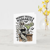 Mummy braucht eine Margarita Summer Girly Summerwe Karte (Gelbe Blume)