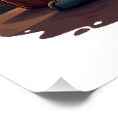 Mummy Cat Madness Poster (Ecke)