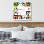 Mummy Definition Quote Foto Collage Leinwanddruck (Insitu (Schlafzimmer))